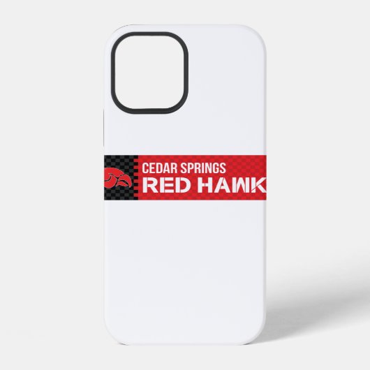 Cedar Springs Red Hawks iPhone Hülle (Rückseite)