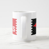 Cedar Springs Red Hawks Jumbo-Tasse (Rückseite)
