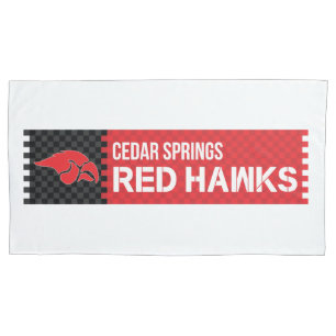 Cedar Springs Red Hawks Kissenbezug