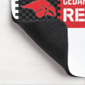 Cedar Springs Red Hawks Mousepad (Ecke)