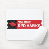 Cedar Springs Red Hawks Mousepad (Mit Mouse)