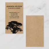 Cedar Tree | Landflucht | Gardener Visitenkarte (Vorne/Hinten)