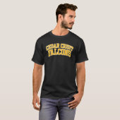 Cedar Wappen Uni Falcons 01 T-Shirt (Vorne ganz)