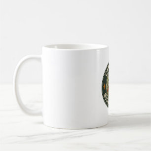 Cedar Waxwing Abzeichen Kaffeetasse