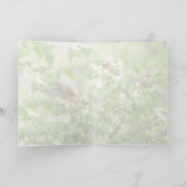 Cedar Waxwing Karte (Innenseite)