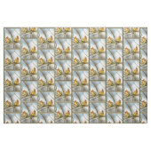 Cedar Waxwing - Original Foto Stoff (Fat Quarter (45,7 x 55,9 cm))