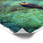 Cedar Waxwing Poster (Ecke)