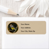 Cedar Waxwing Songbird Original Wild Bird Foto (Insitu)