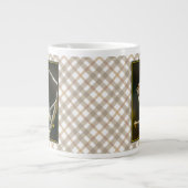 Cedar Waxwing Songbird Original Wild Bird Foto Jumbo-Tasse (Vorderseite)