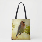 Cedar Waxwing Tote Bag Tasche (Vorderseite)