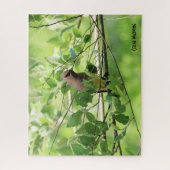 Cedar Waxwing, Vogelliebhaber Puzzle (Vertikal)