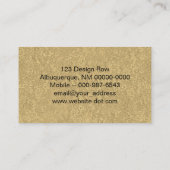 Cedar Wood Knot Nah-Up Fotograf-Center Visitenkarte (Rückseite)