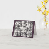 Cedaransicht Originalgeklappte Karte (Gelbe Blume)