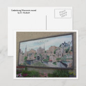Cedarburg Mural Postkarte (Vorne/Hinten)