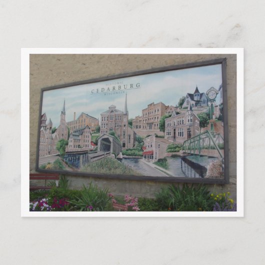 Cedarburg Mural Postkarte (Vorderseite)