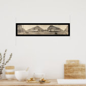 Cedarfälle, IA-Foto 1907 Poster (Küche)