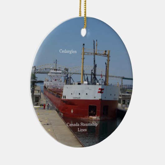 Cedarglen Keramik Ornament (Rechts)