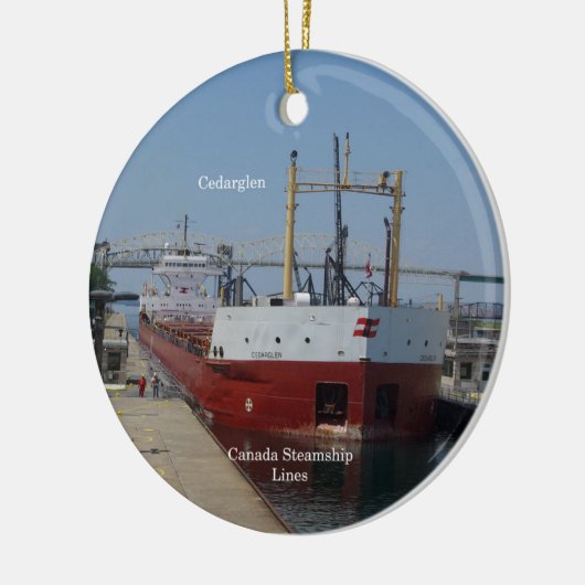 Cedarglen Keramik Ornament (Links)