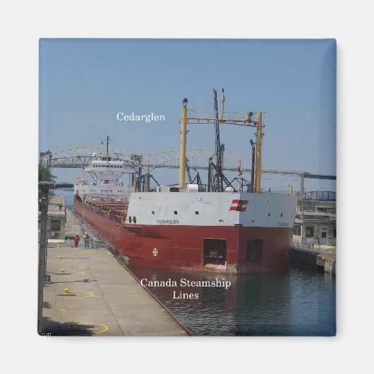 Cedarglen-Magnet Magnet (Vorne)