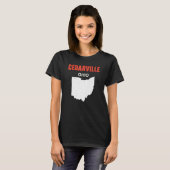 Cedarville Ohio USA State America Travel Ohioan T-Shirt (Vorne ganz)