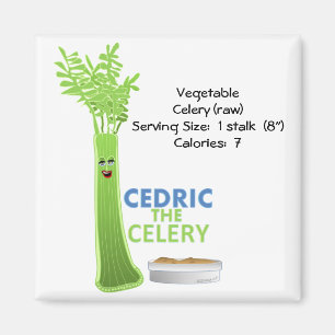 Cedric der Sellerie Magnet