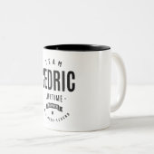 Cedric Lifetime Member Personalisiert Name Cedric Zweifarbige Tasse (VorderseiteRechts)