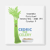 Cedric the Celery Magnet (Vorne)