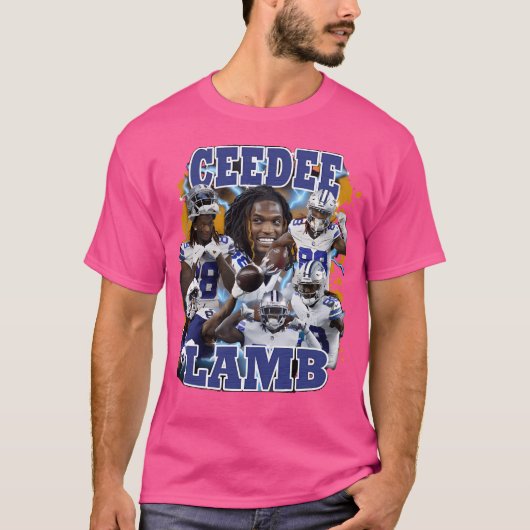 Ceedee Lamb Retro Bootleg T-Shirt (Vorderseite)