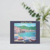 Cefalù Beach - Postkarte (Stehend Vorderseite)