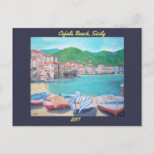 Cefalù Beach - Postkarte (Vorderseite)
