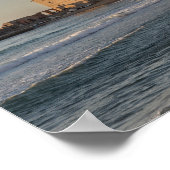 Cefalu, Küstenstadt auf Sizilien Poster (Ecke)