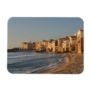 Cefalu, Küstenstadt in Sizilien Magnet