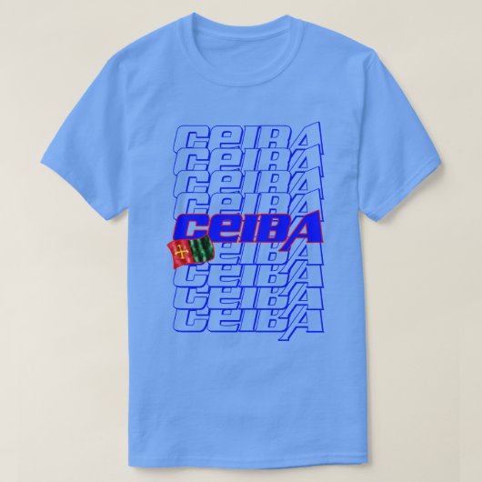 Ceiba Cascade Text 2 T-Shirt (Design vorne)