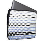 Ceil und Black Polka Dot Laptopschutzhülle (Vorne Rechts)