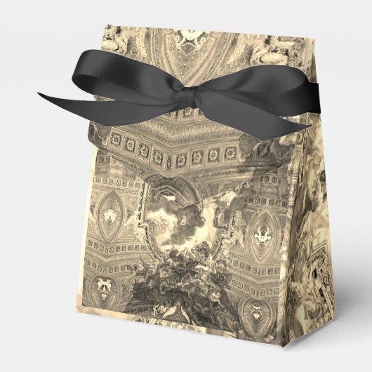 Ceiling Chiesa del Gesù – Battista Gaulli – gold G Geschenkschachtel (Vorderseite)