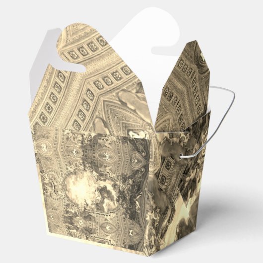 Ceiling Chiesa del Gesù – Battista Gaulli – gold Geschenkschachtel (Geöffnet)