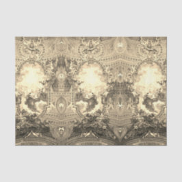 Ceiling Chiesa del Gesù – Battista Gaulli – gold Seidenpapier