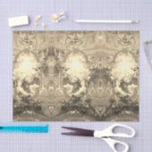 Ceiling Chiesa del Gesù – Battista Gaulli – gold Seidenpapier (Handwerk)