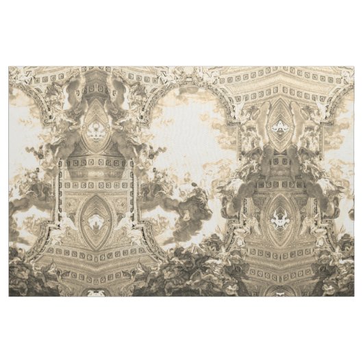 Ceiling Chiesa del Gesù – Battista Gaulli – gold Stoff (Yard (91,4 cm))