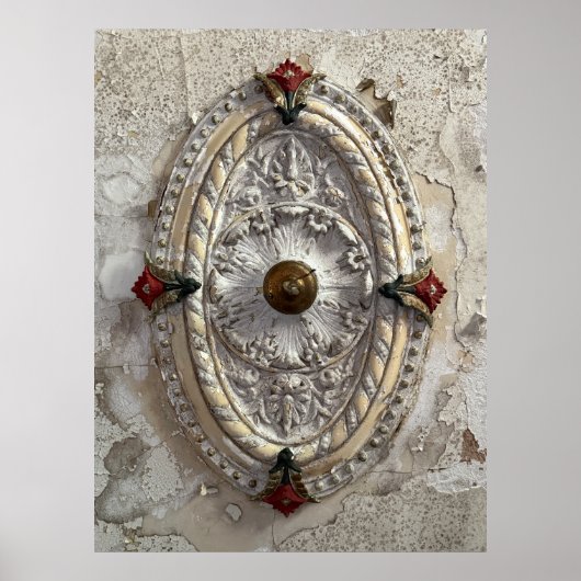 Ceiling Medallion Poster (Vorne)