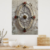 Ceiling Medallion Poster (Küche)