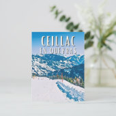 Ceillac in Queyras Postkarte (Stehend Vorderseite)
