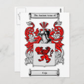 Ceja-Wappen Postkarte (Vorne/Hinten)