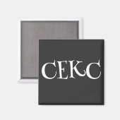 CEKC MAGNET (Vorderseite/Rückseite)