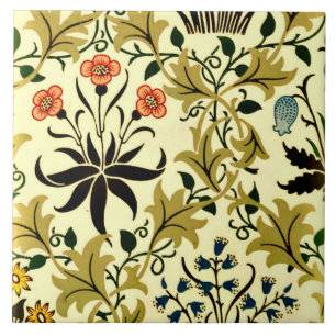 Celadine, vintage William Morris Muster, Fliese