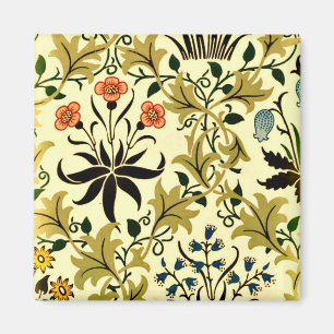 Celadine, vintage William Morris Muster, Magnet