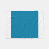 Celadon Blue Fleecedecke (Vorderseite (Horizontal))