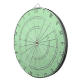 Celadon Green Dartscheibe (Vorderseite rechts)
