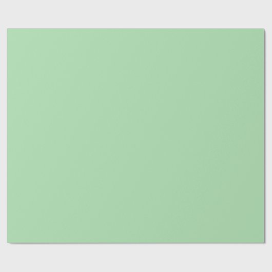 Celadon Green Geschenkpapier (Flach)