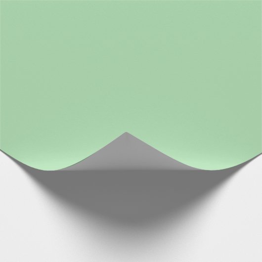 Celadon Green Geschenkpapier (Ecke)
